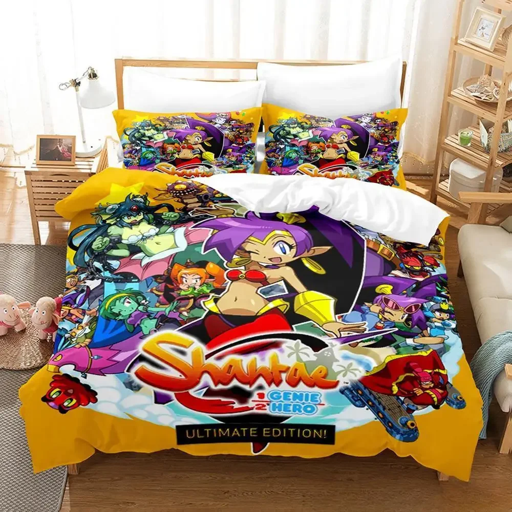 Новый комплект постельного белья Shantae Half-Genie Hero Single Twin Full Queen King Size для взрослых и