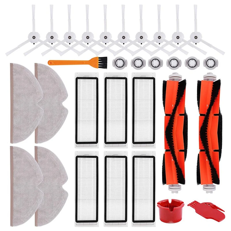 

Main Side Brush Hepa Filter Mop Cloth For Xiaomi Roborock S50 S55 S6 S5max Vacuum Cleaner Parts