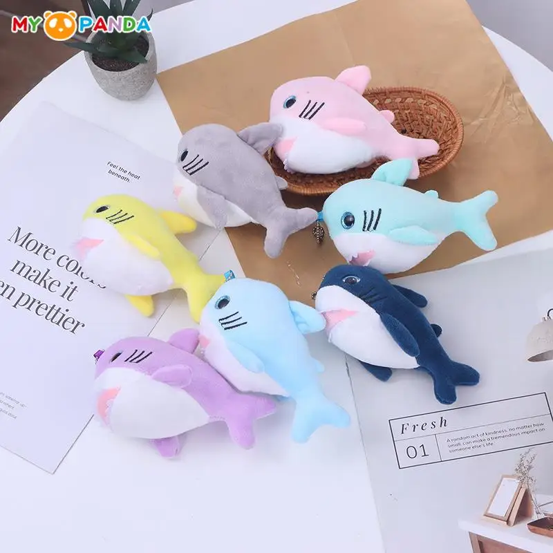 

1Pc Dolphin Plush Frog Cute Coin Purses Zipper Change Purse With Keychain Small Headphone Lipstick Bag Mini Wallet