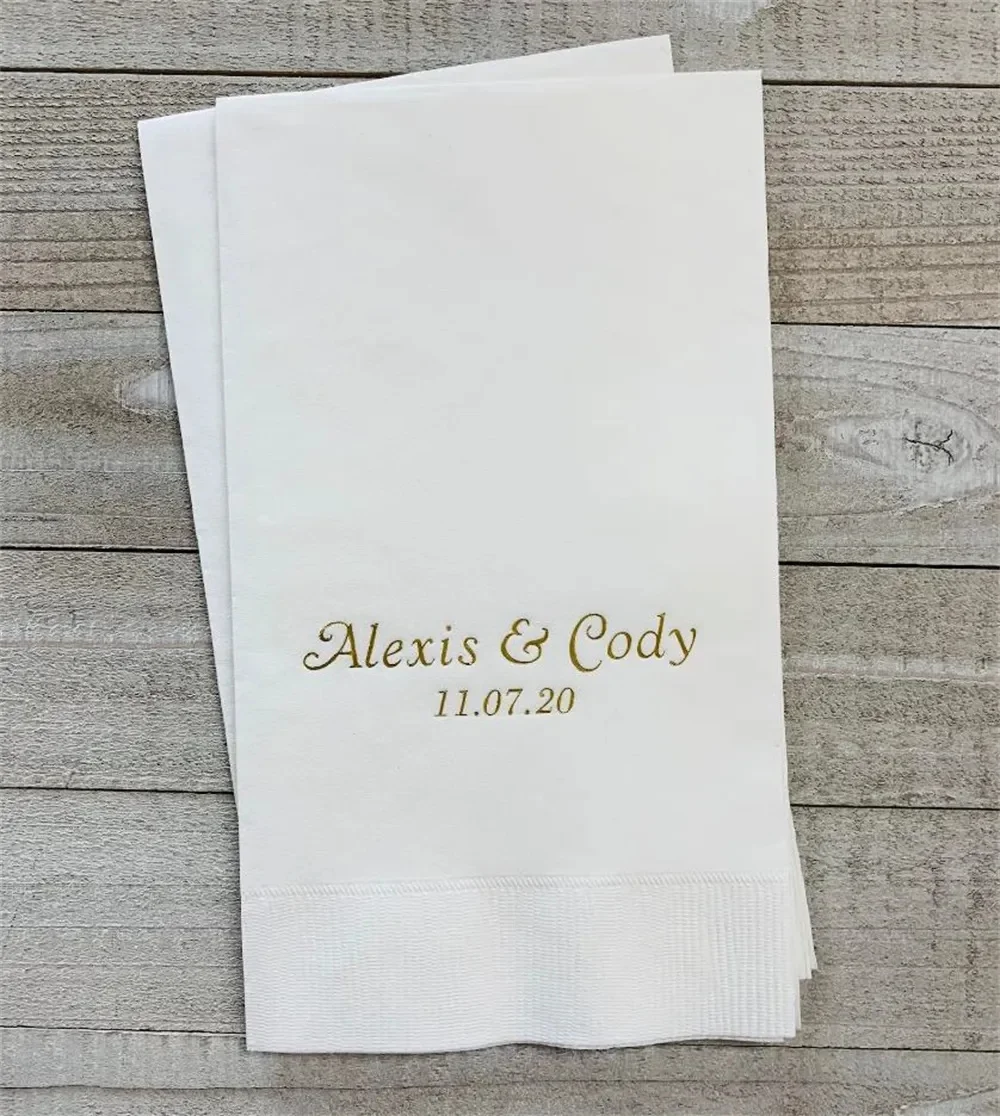 S Paper Dinner Napkins Wedding Favors Hostess Gift Party Engagement Monogram Birthday Bar Bat Mitzv