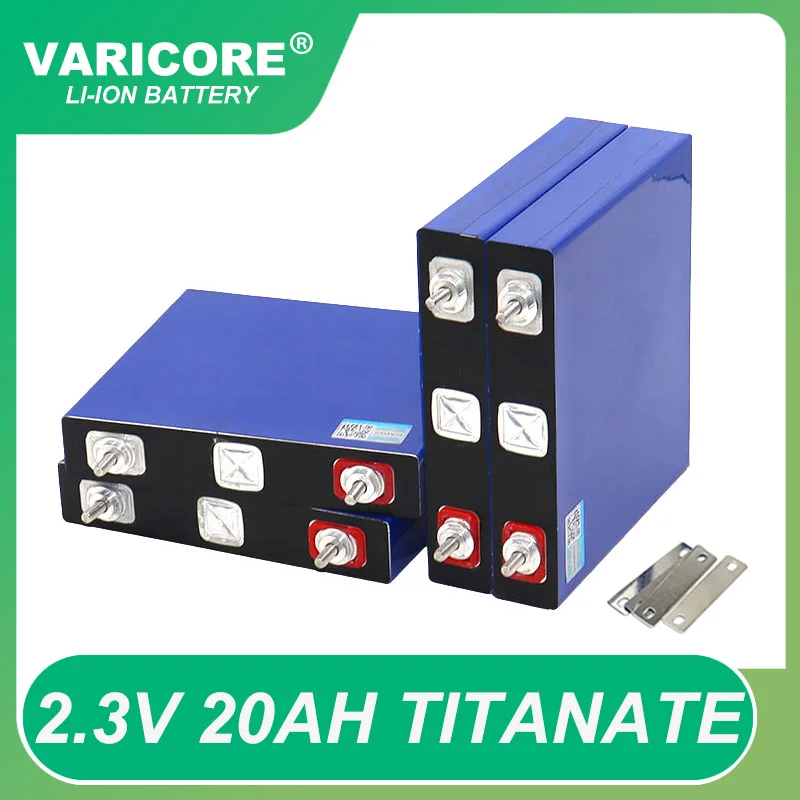 

2.3V 20Ah lithium Titanate battery 10C discharge 20000 Cycle DIY 12V 24V low temperature resistant batteries LTO