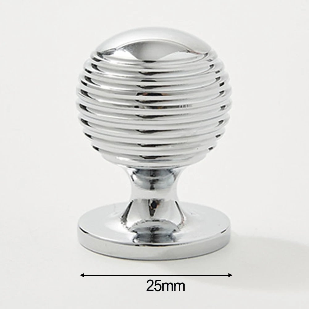 Pull Handles Door Knob Brass Cabinet Knobs Cupboard Drawer Door For Carlisle BEEHIVE Polished Chrome Brand New
