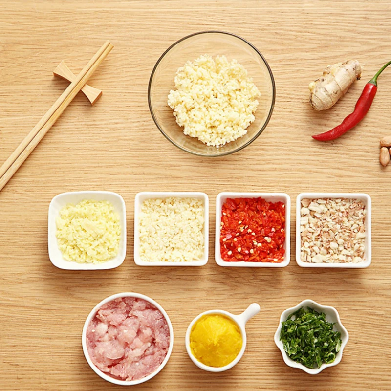 manual garlic press multi function small garlic chopper crusher food vegetables cutter meat grinder kitchen gadgets masher free global shipping