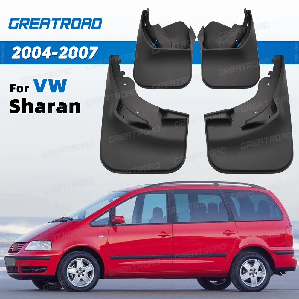 

Для Volkswagen Sharan 2004 2005 2006 2007 брызговики на крыло брызговики брызговики автомобильные аксессуары