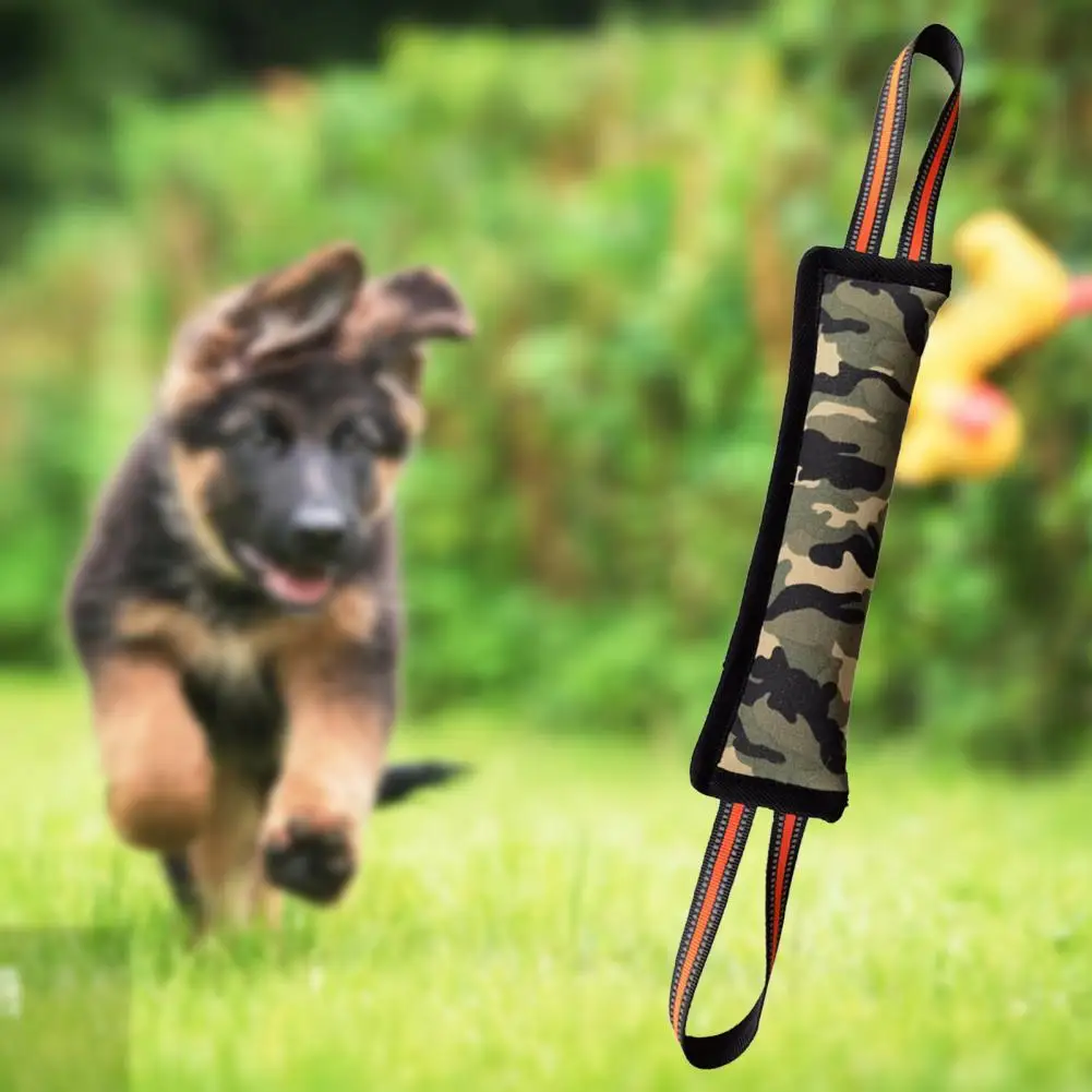 

Dog Training Stick Soft Outdoor with 2 Rope Handles Pet Training Bite Stick for Large Dogs Dog Bite Stick Dog Bite Stick