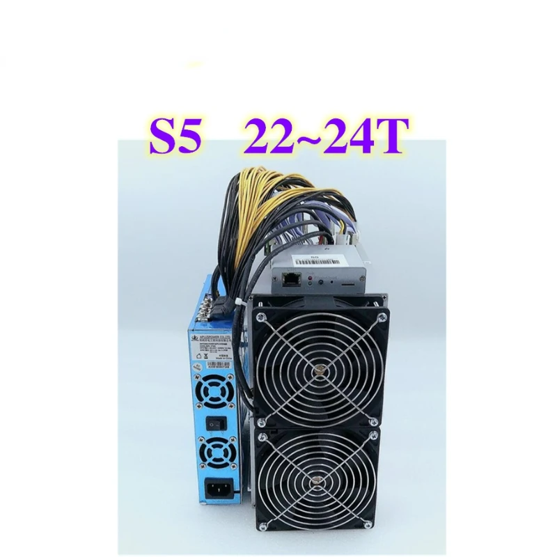 Майнер BTC BCH ASIC s5 22T- 24T SHA256 лучше, чем A1 antminer S9 t17 s7 S9K M20S M21S S19 S17E