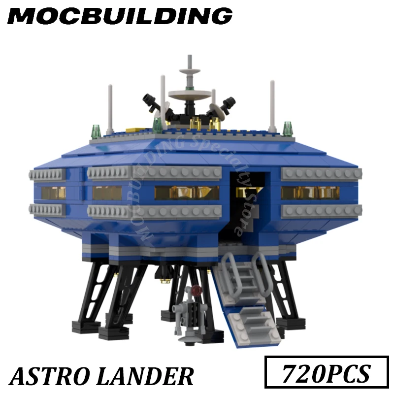 Космическая модель Lander строительные блоки MOC кирпичи игрушки подарок на день