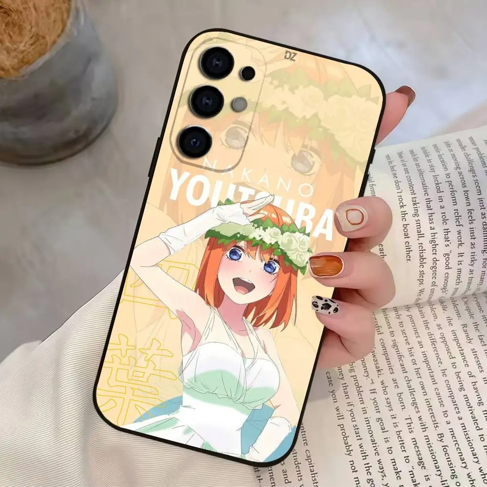 Фото Чехол для телефона Y-Yotsuba N-Nakano для Samsung S25, S24, S21, S22, S23, S30, Ultra, S20, Plus, мягкий силиконовый черный чехол №3