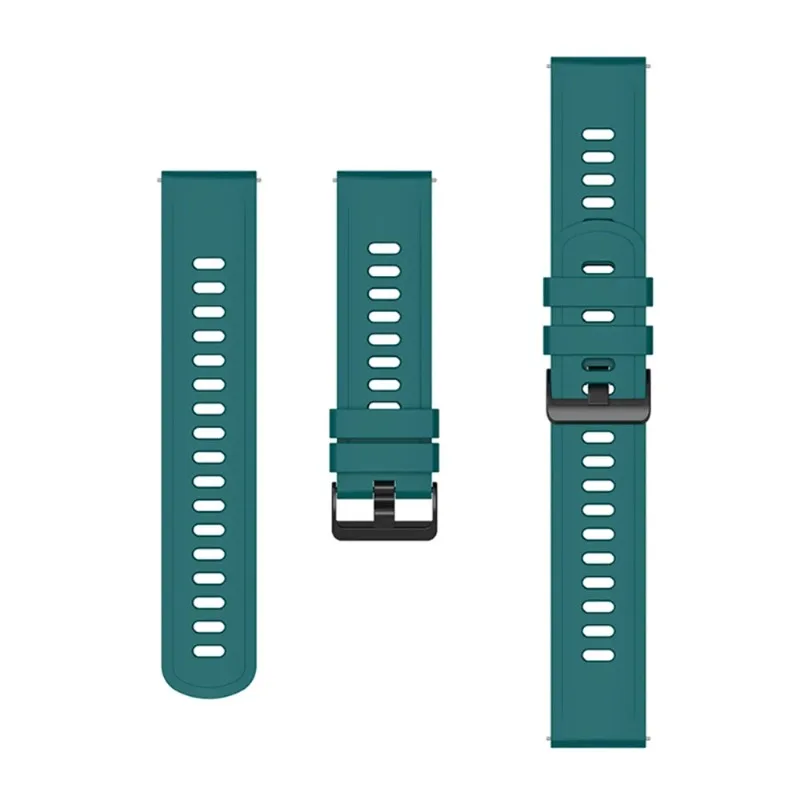 Фото Силиконовый ремешок 22/20 мм для Xiaomi Watch 5/S5, роскошный браслет для Realme Watch 5-S/OPPO Watch S-X3-X2, Garmin Forerunner 570 47 мм №4
