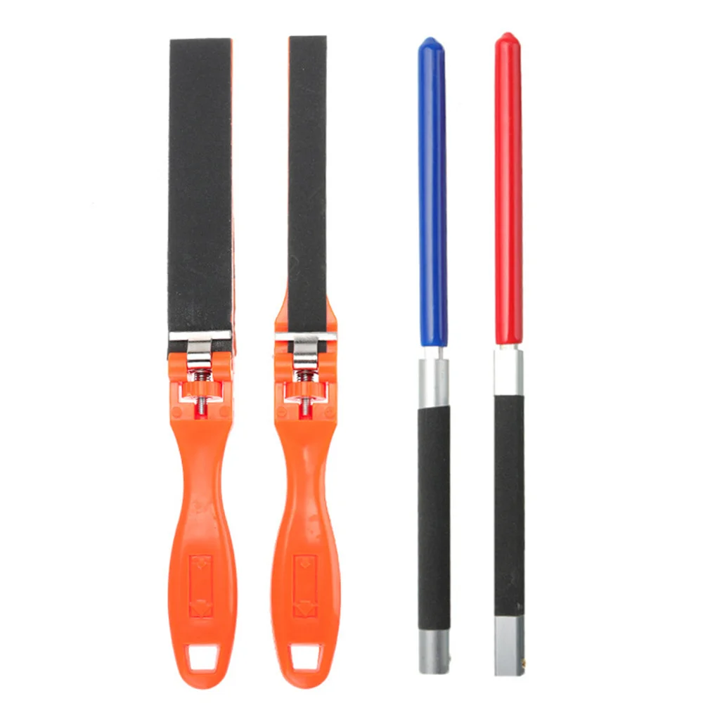 

Sanding Stick with Replaceable Abrasive Strips Flat/Square/Round Polishing Rod with Plastic Handles for Shaped Objects 2020ing