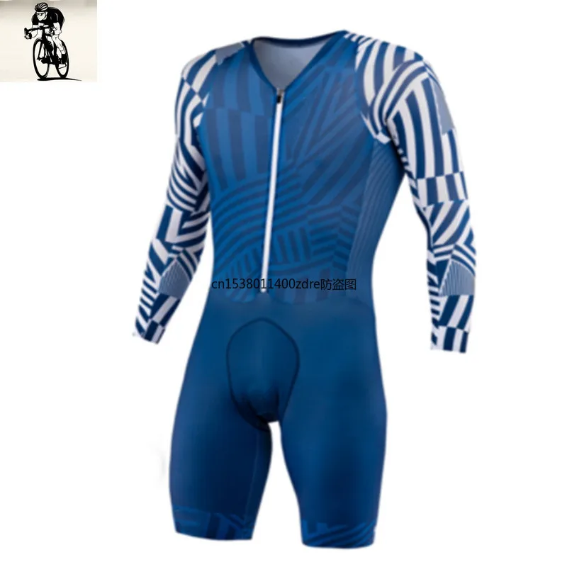 

Long Sleeve Jumpsuit 2022 The Latest Triathlon Skinsuits For Men Cycling Jerseys Drysuits Pro Team Bicycle Clothing With Zipper