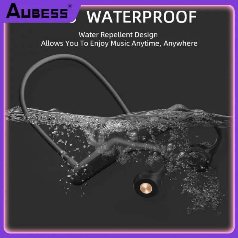 

180mah Headset Ipx5 Waterproof Waterproof Wireless Headphones Lightweight Volume Adjustable For Samsung Xiaomi Sports