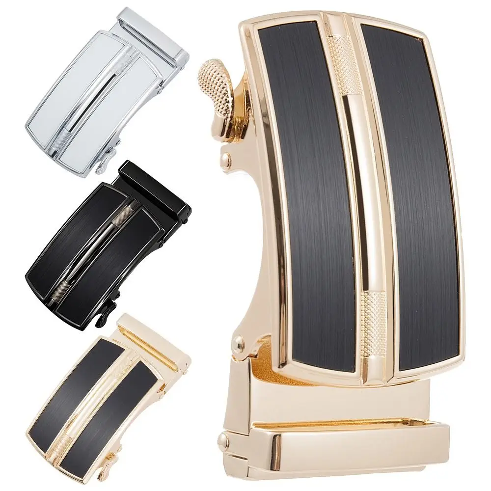 

Zinc Alloy Holeless Craft DIY Replacement End Bar Classic Waistband Head Belt Automatic Buckles 36mm Pin Buckle