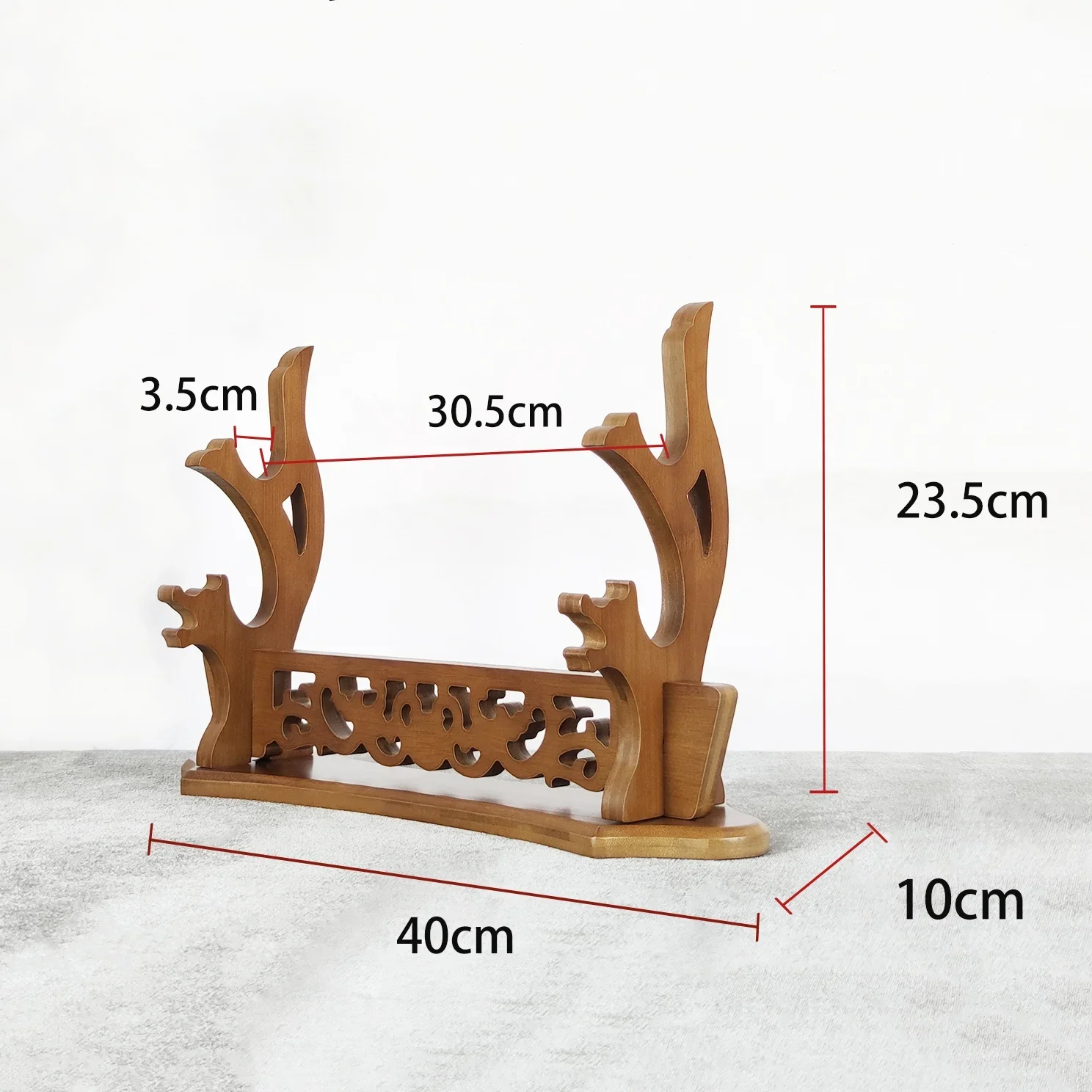 

Деревянный держатель для катаны ретро-дракон
