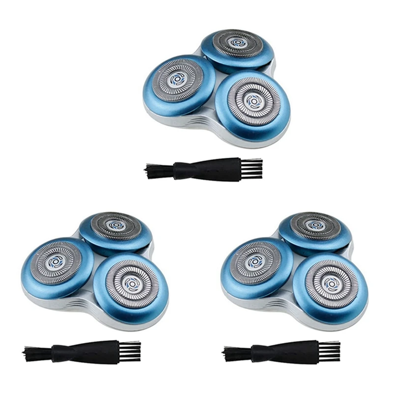 

3X Shaver Head Cutter For Series 7000 9000 RQ10 RQ11 RQ12 111 SH90/52/70 S9711 S9511 Razor Blades Cover