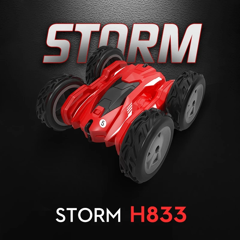 2 4G RC трюковый автомобиль с дистанционным управлением вращающийся на 360 градусов