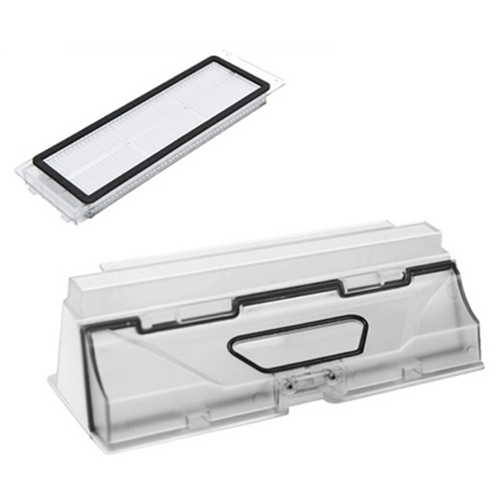 

Dust Box Parts for Xiaomi Vacuum Cleaner Robotic Roborock S5 MAX S6 MaxV PURE,Dustbin Box with Filter Accessories