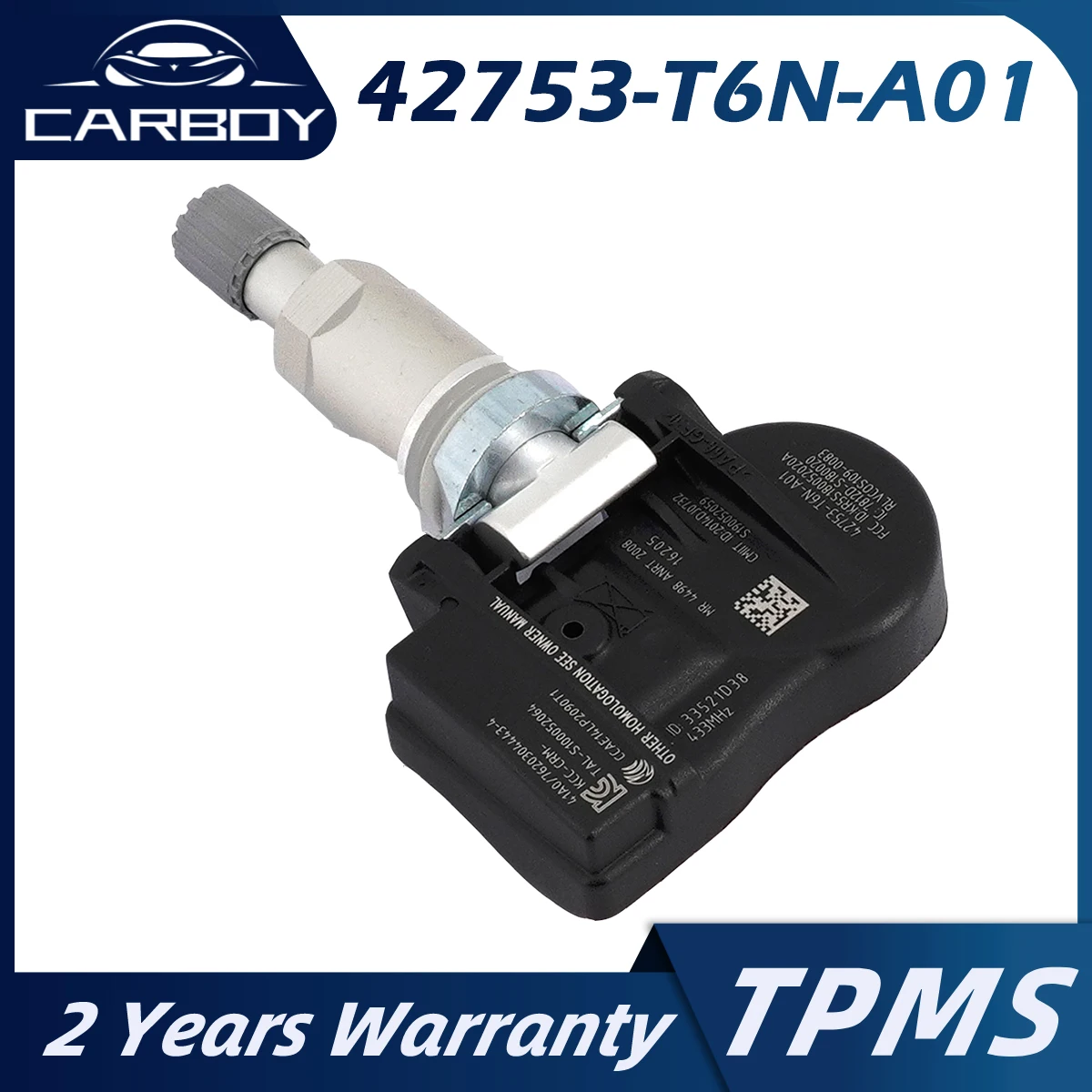 Датчик давления в шинах 42753-T6N-A01, датчик давления в шинах для Honda Ridgeline Odyssey Touring Pilot Acura NSX TLX RDX S180052059D