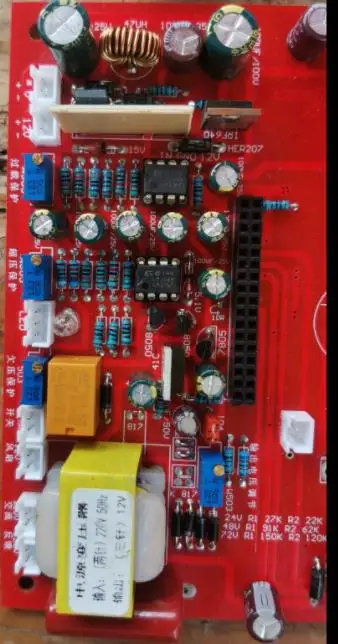 Материнская плата PCB с инвертором немодулированного синусоидального сигнала, 20 полуготовых продуктов.