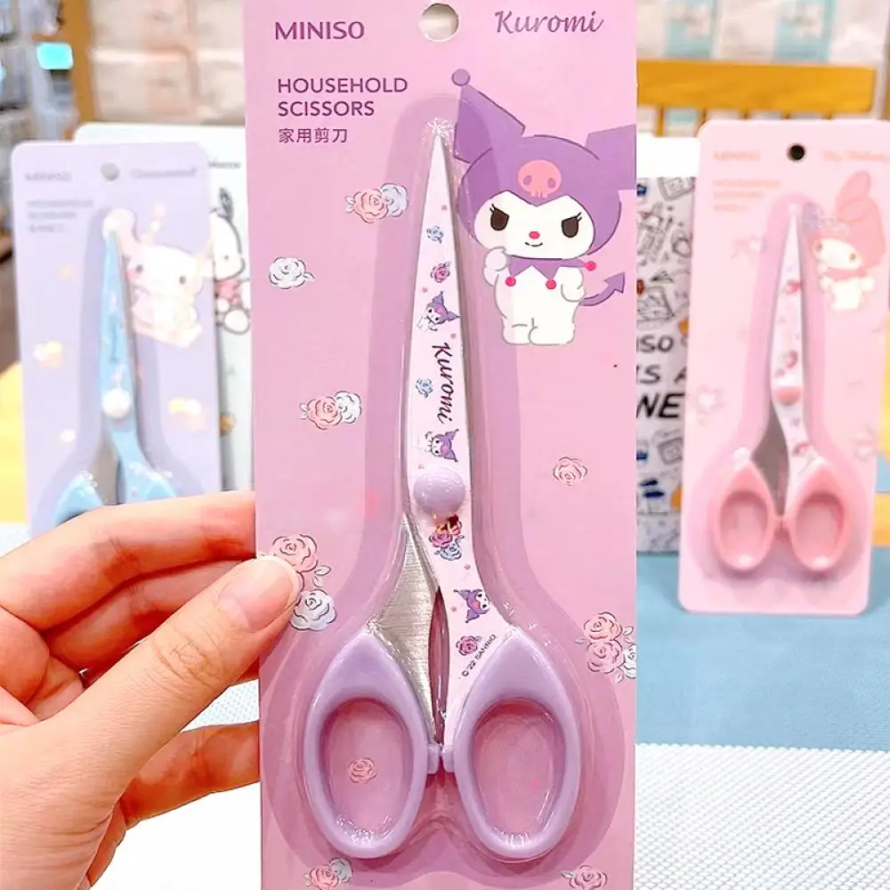 

Kawaii Sanrios My Melody Scissors Home Office Scissors Pachacco Cinnamoroll Art Paper Cutters
