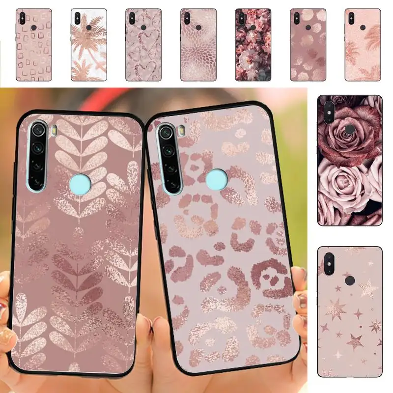 

Beautiful Rose Bling Phone Case for Redmi Note 8 7 9 4 6 pro max T X 5A 3 10 lite pro