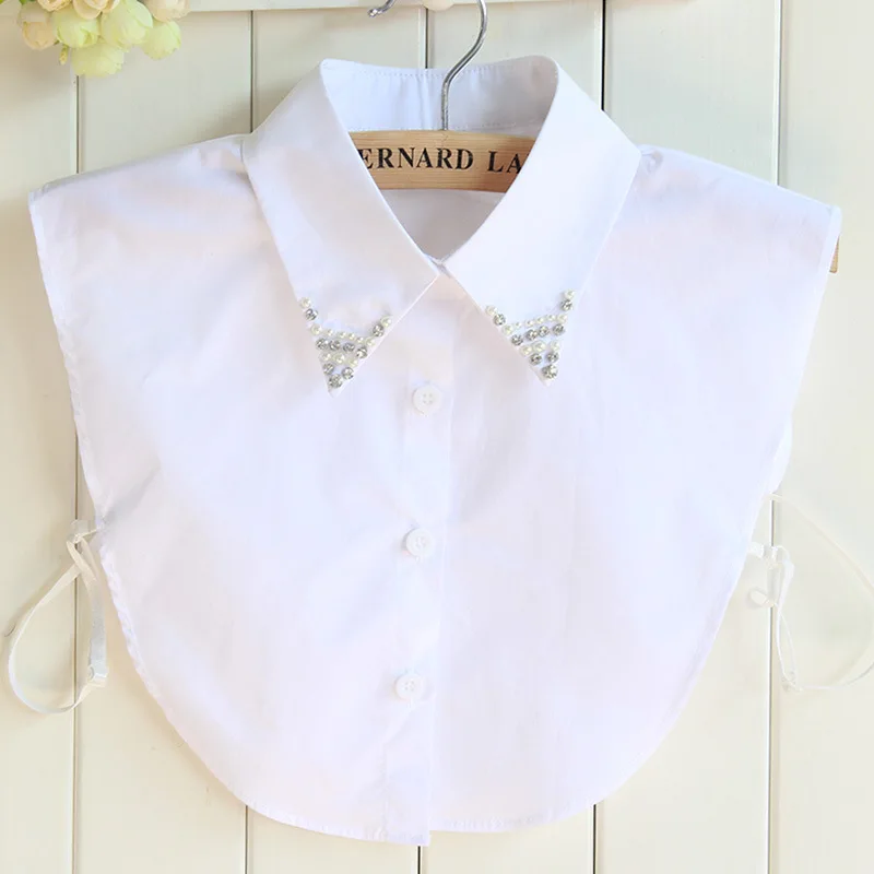 Women Women's Fashion Detachable Floral Fake Collar Vintage Lapel Clothing Accessories Sweaters
