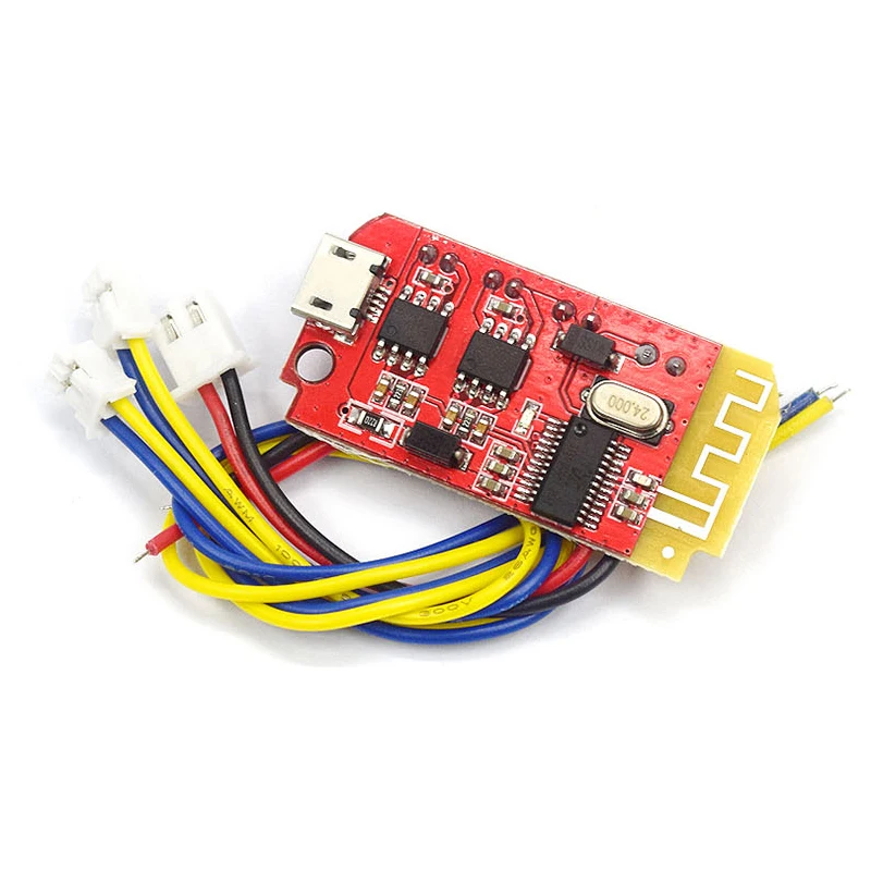 

CT14 Micro 4.2 Stereo Bluetooth Power Amplifier Board Module 5VF 5W+5W Mini with Charging Port for Refitting Idle Sound Box