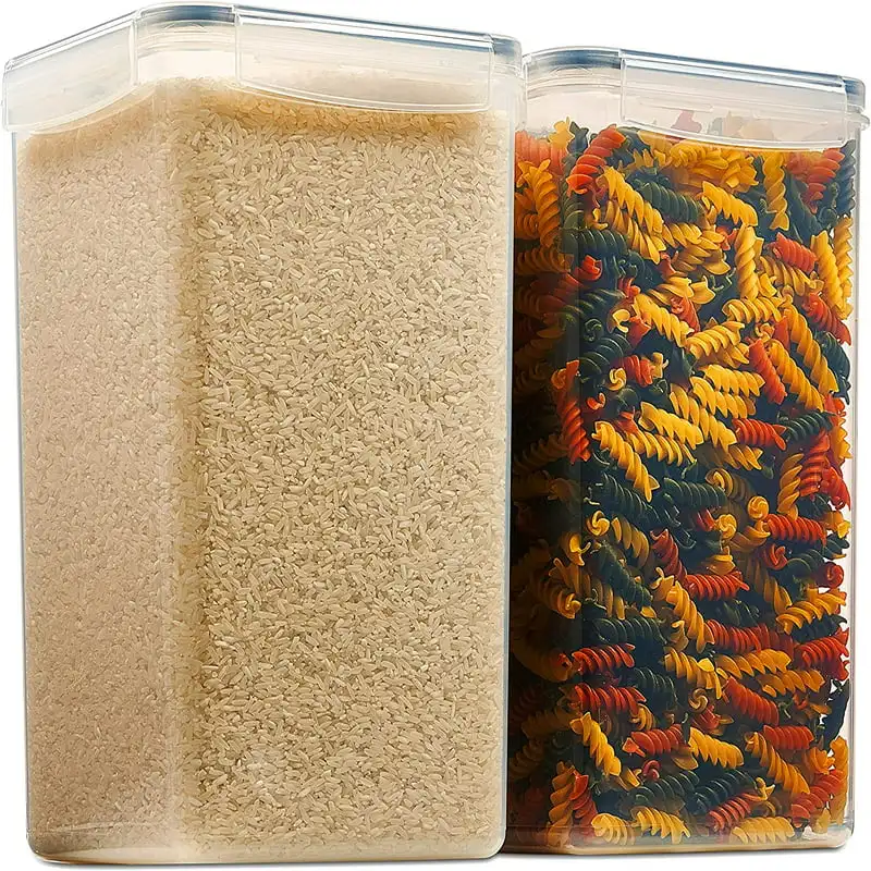 

Path XL Airtight Plastic Food Storage Containers Set (7qt), 2 Count