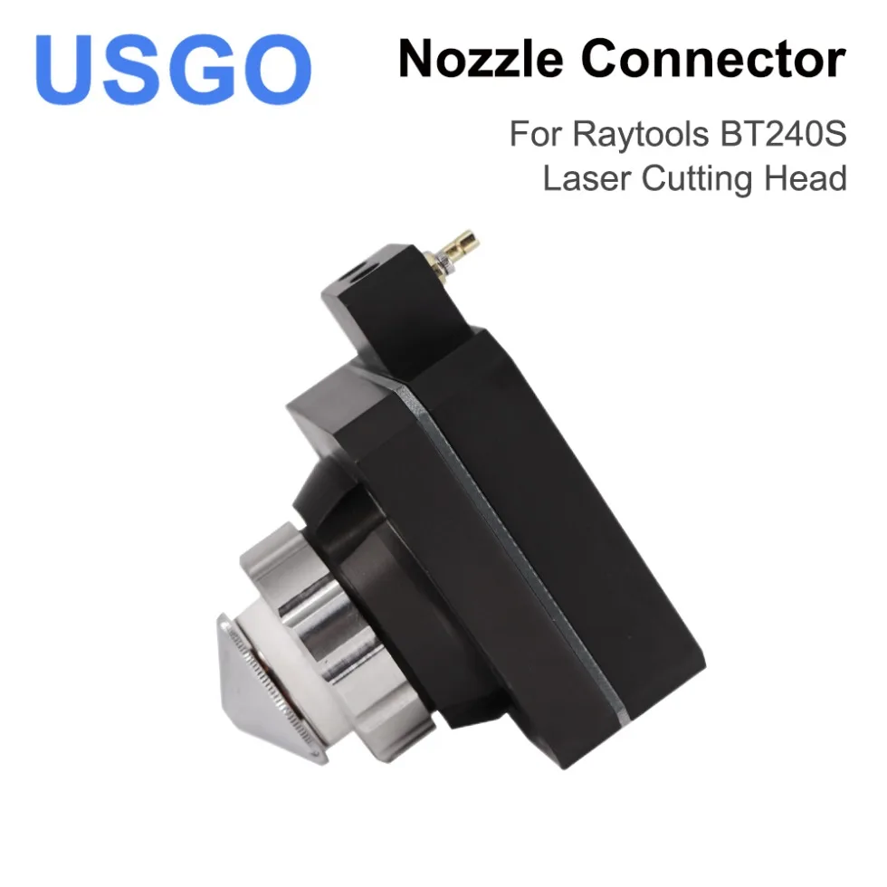 

USGO Original BT240S Laser Head Nozzle Connector Nozzle Holder Ceramic Connector for Raytools BT240S Laser Cutting Head