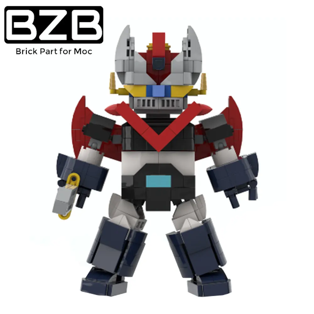 

BZB MOC-GOLDORAK Mecha Robot Series Building Block Figure Constructor Decoration Mini Model Bricks Childrens Toys best Gifts
