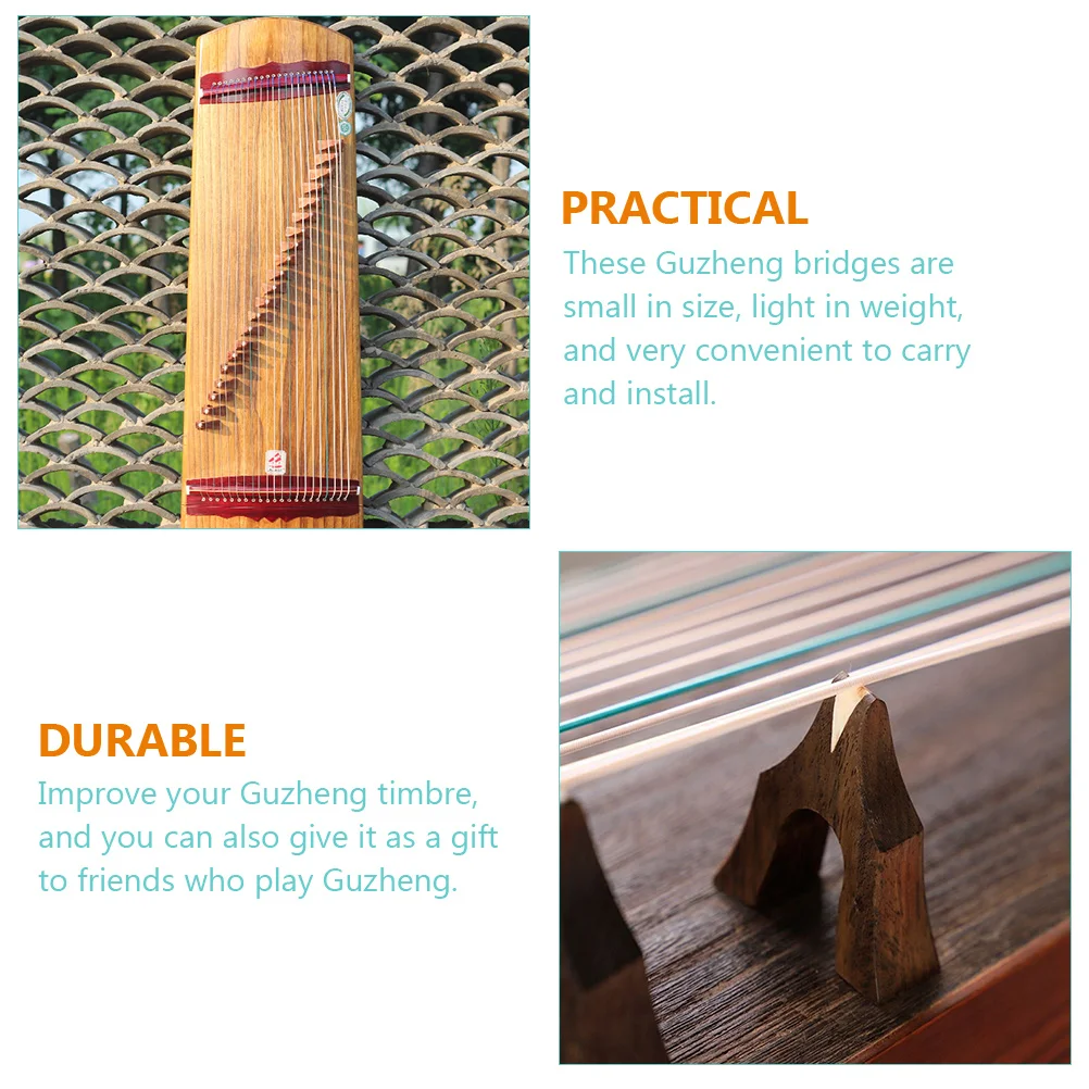 21 шт. Кодовые мосты Guzheng прочные деревянные аксессуары простые детали