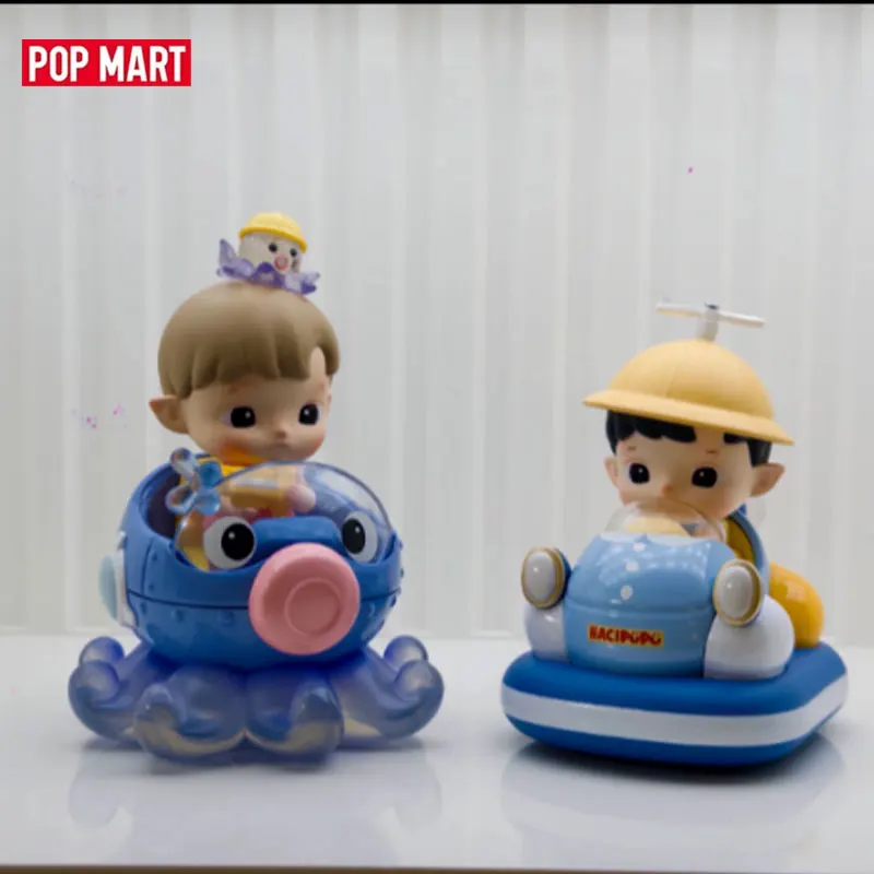 Фото POP MART POPCAR Серия машинок-бамперов Labubu Molly SKULLPANDA: Коллекционные фигурки-сюрпризы в закрытой упаковке, милые фигурки, подарок №3