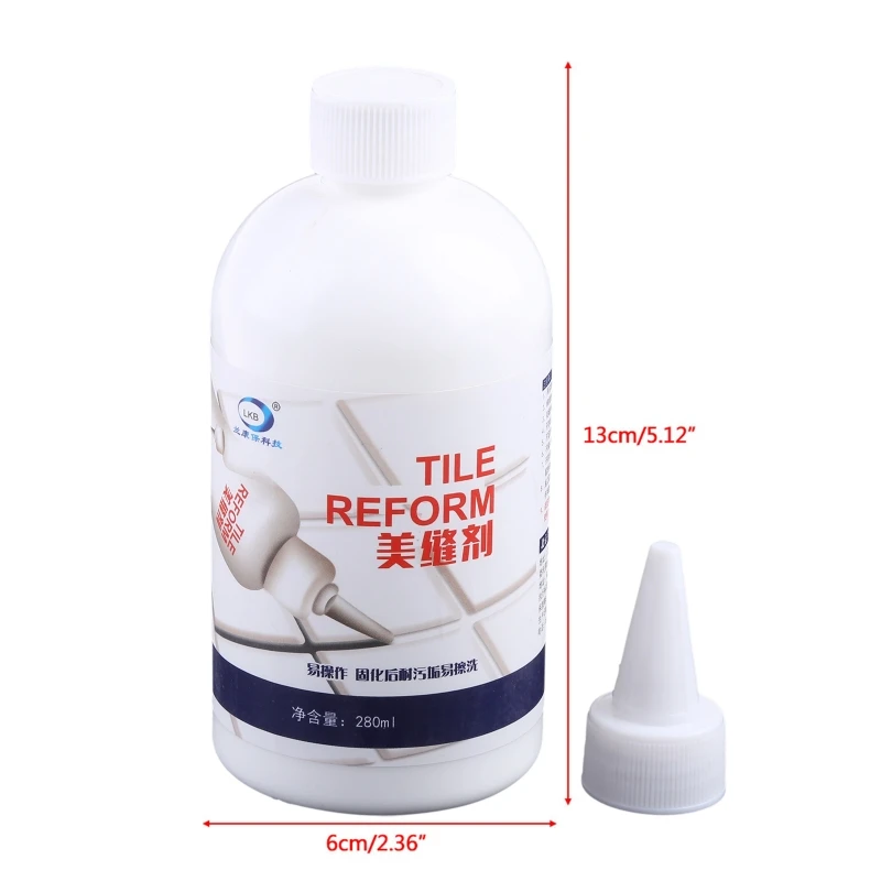 Tile Gap Beauty Grout Epoxy Sealant Aide Repair Seam Filling Reform Wall Glue images - 6