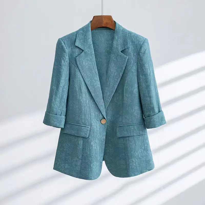 Модный женский костюм весна-осень 2022 Новый Повседневный в Корейском стиле для