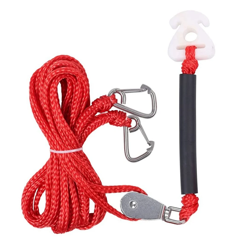 Канат для Вейкборда водная Лыжная веревка 75 футов 4 секции с водными видами