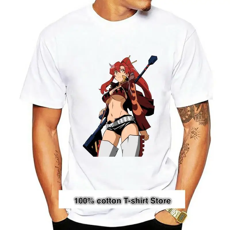 

Tengen Toppa Gurren Lagann Yoko, camiseta Sexy con estampado artístico para hombre, camiseta para jóvenes de mediana edad