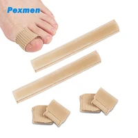 pexmen cuttable toe tubes sleeves protectors relieves and protects corns blisters and calluses toe spacers relief toes pain