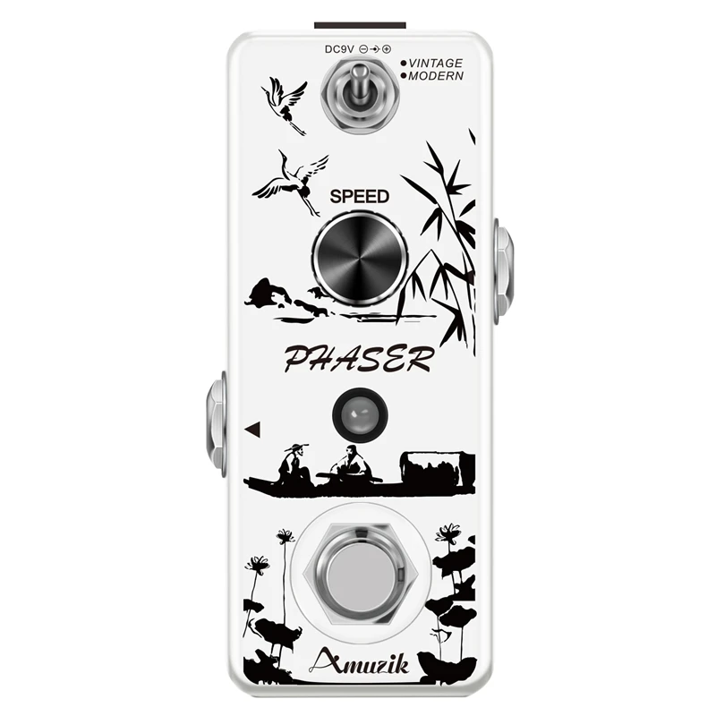 

Guitar Phaser Classic Warm Analog Vintage/Modern PHASER Guitar Effect Pedals