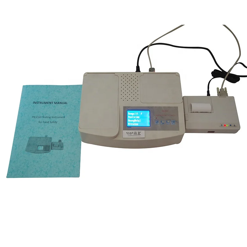 

Food safety testing equipment for fruit and vegetables