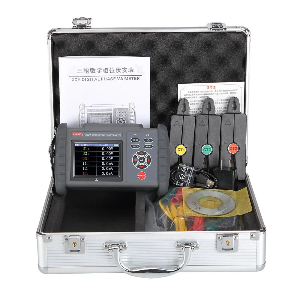 FR2020 Трехфазные цифровые фазовые вольтметры для измерения
