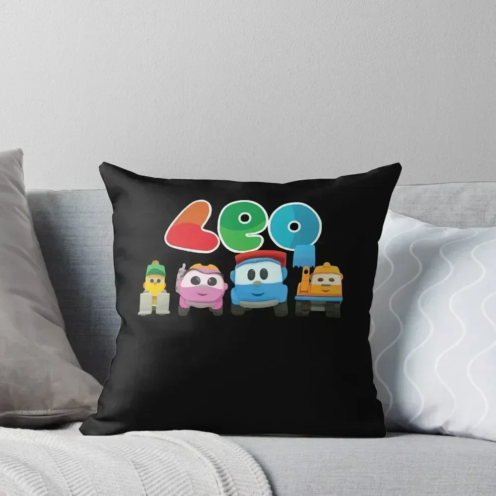 Рождественская наволочка Leo Truck and Friends 30x30 см