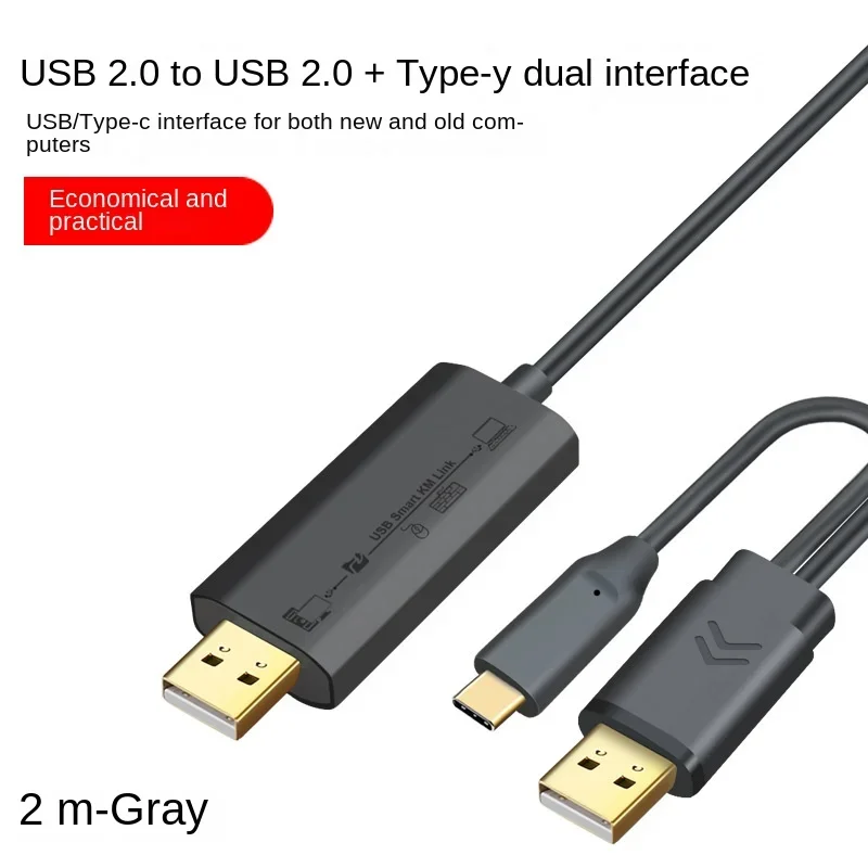 USB-кабель для передачи данных — комплект совместного использования ноутбука Type-C
