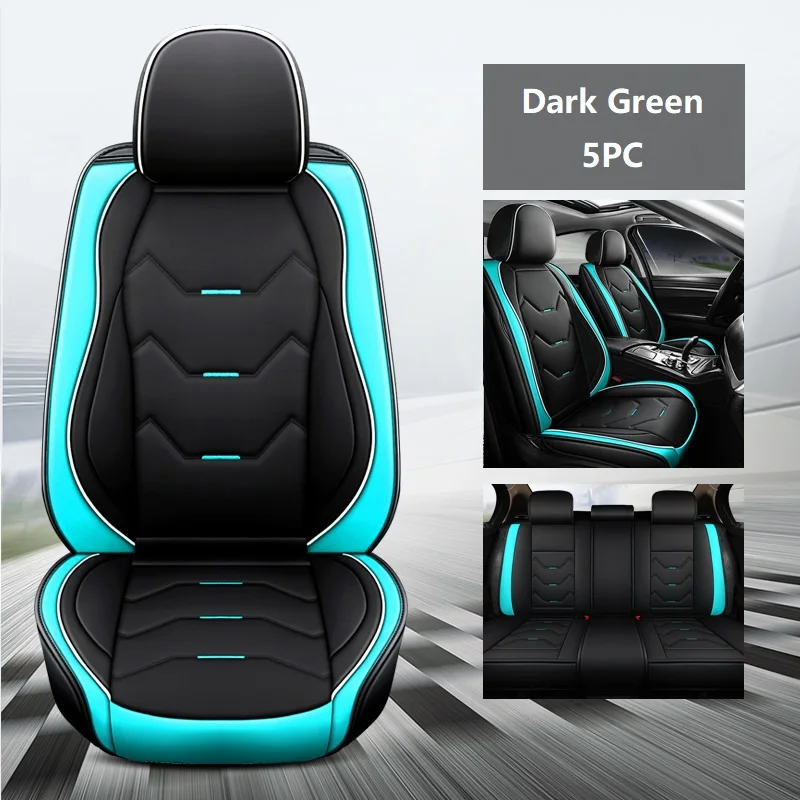 

New Leather Car Seat Cover Set Fit for Most Cars Auto Chair Universal Protector Comfort Car Seat Cushion Mat PU Car Seat Cover
