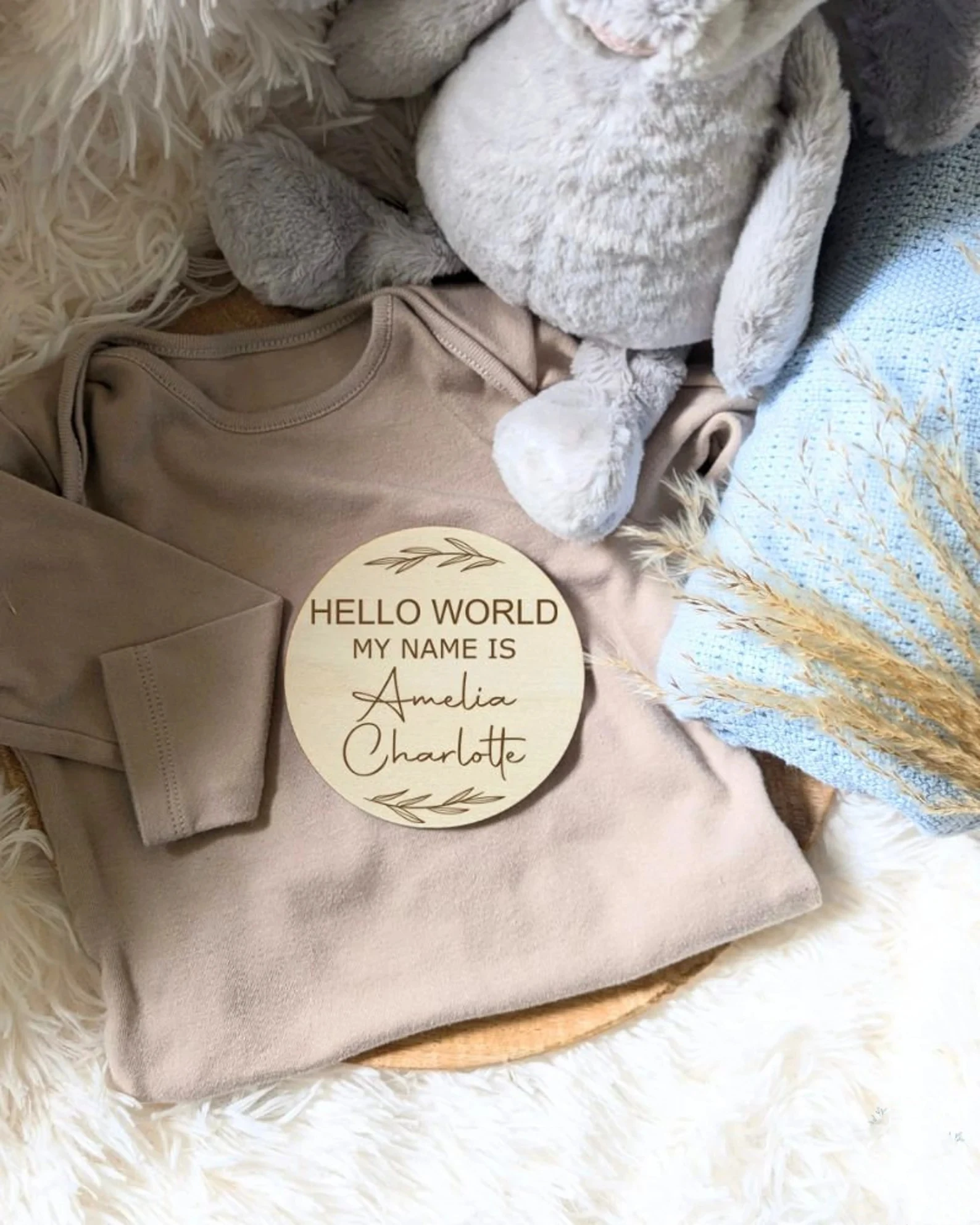 Фото Табличка Hello World |   Деревянный детский знак на заказ |   Объявление имени ребенка |   Подарок для новорожденных, персонализированный Добро пожаловать в мир №4