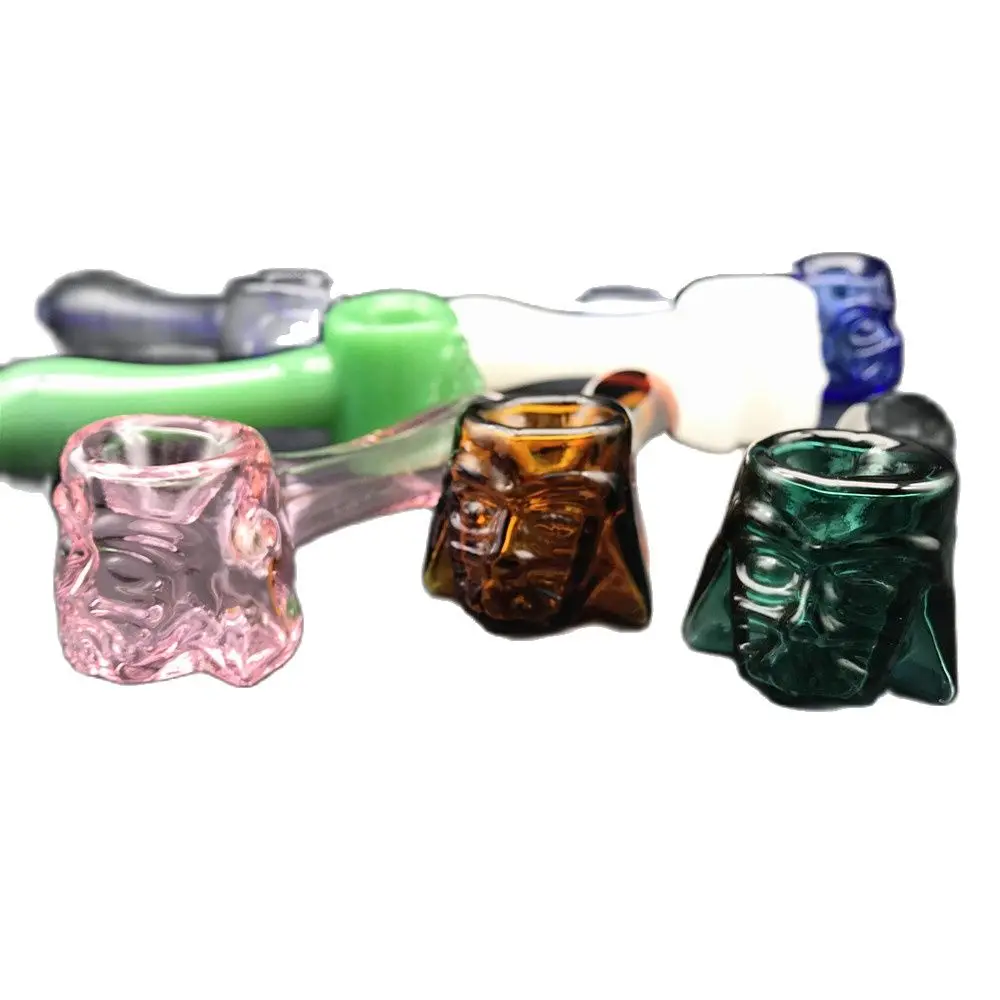 

Portable Smoking Glass Pipe Durable Delcate Tobacco Pipe Filter Cigarette Holder