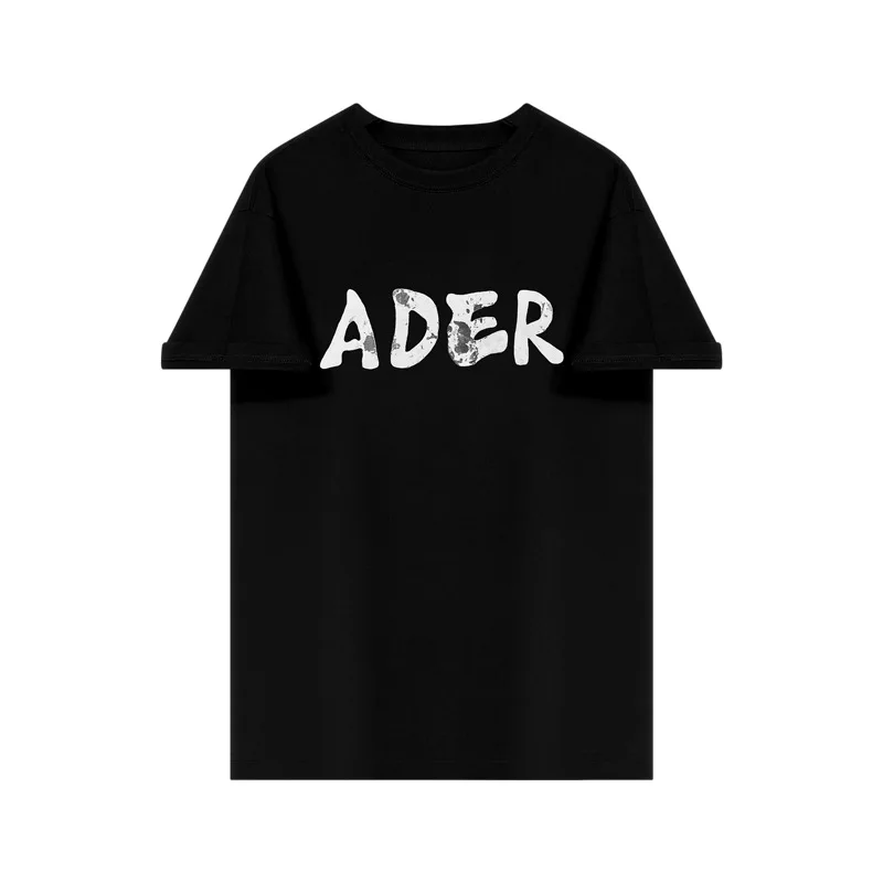 

Summer Ader Error T-shirt Letter Simple And Versatile Men and Women Lovers Loose Round Neck Short Sleeve Cotton Tshirt 2023 New