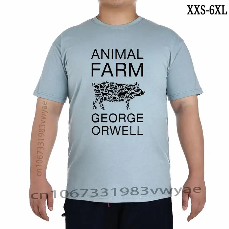 

George orwell big brother 1984 Nineteen EightyFour Summer print Tshirt Cotton Men T shirt New women TEE XXS-6XL