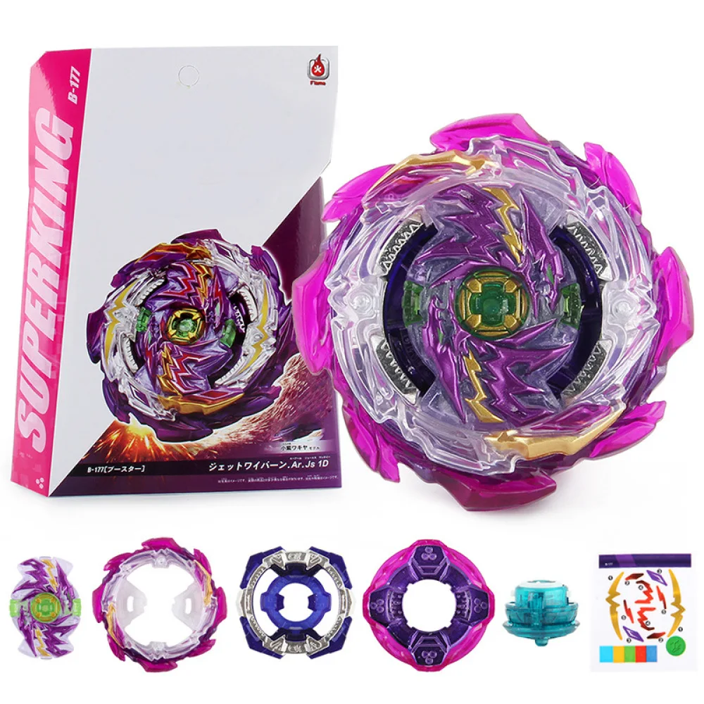 

Волчок Beyblades Burst B177 GT Gyro из металлического сплава с двусторонней проволочной пусковой установкой в цветной коробке, игрушки для детей