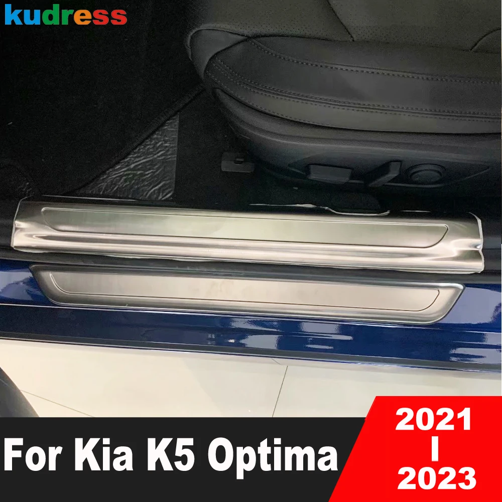

8 шт., накладки на порог двери для Kia K5 Optima 2021 2022 2023