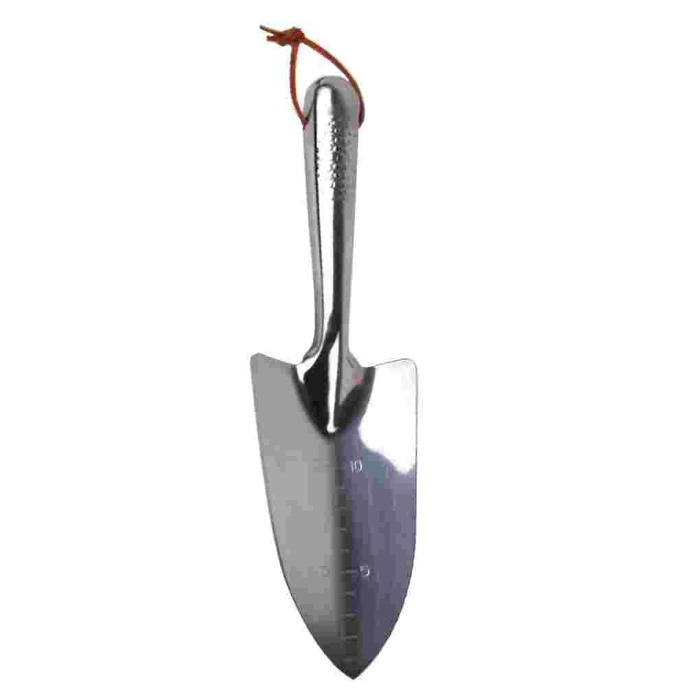 

Hand Gardening Garden Trowel Transplanter Steel Tool Spade Held Small Stainless Planting Bonsai Rake Hiking Camping Metal